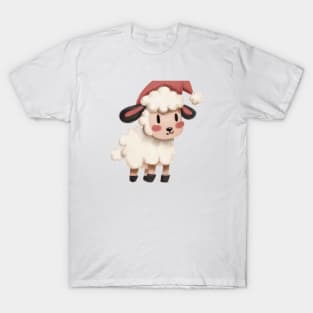 Cute Sheep Drawing T-Shirt